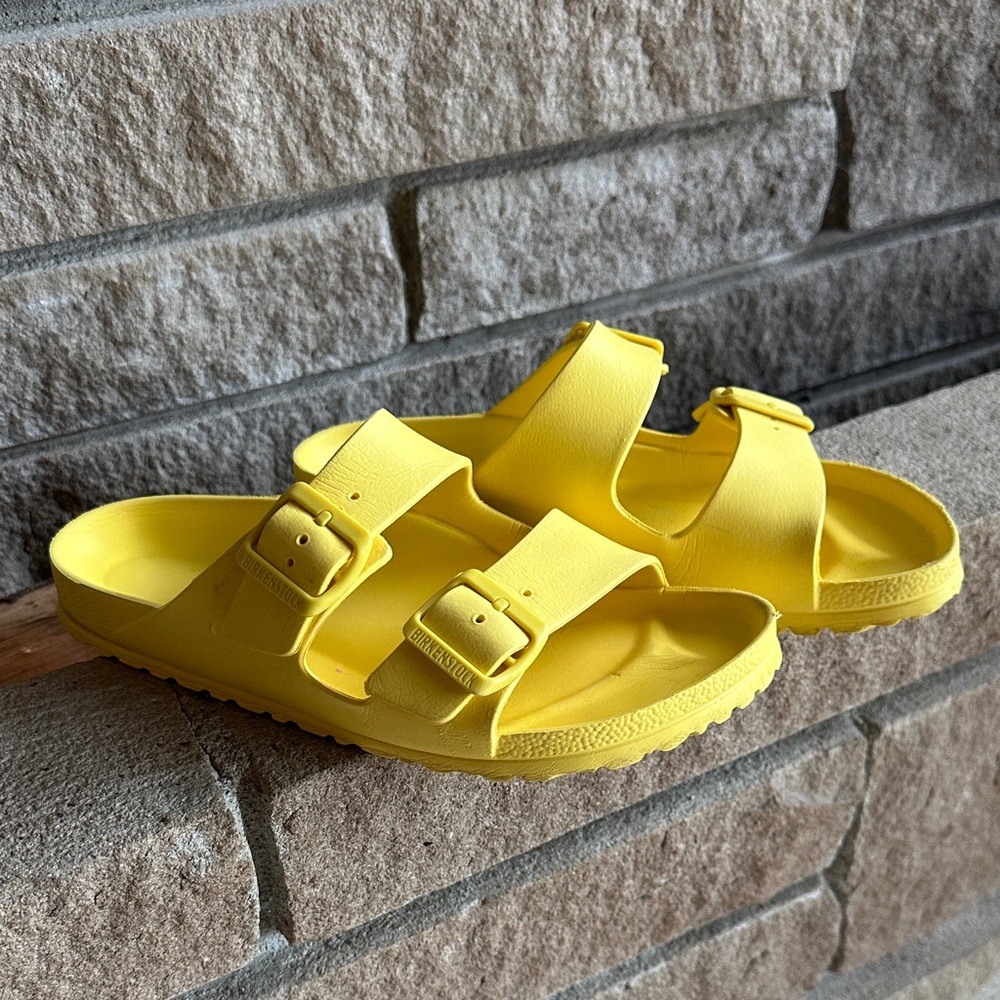 Birkenstock Arizona EVA — Yellow (Women’s Size 38)